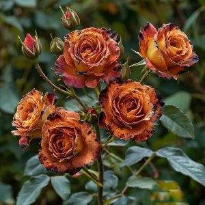 Роза плетистая Оранжевый Бриллиант купить по цене от 450р. в интернет-магазине «Посадика» с доставкой почтой в в Благодарныйе и по всей России – [изображение №1].